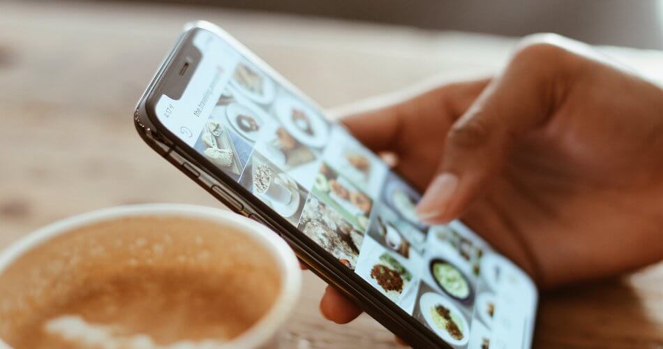 selective focus photography of person using iphone x